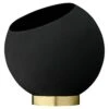 AYTM Globe Blumentopf Ø21 Cm, Schwarz -Bergs Potter Verkaufe aytm globe blumentopf schwarz 2