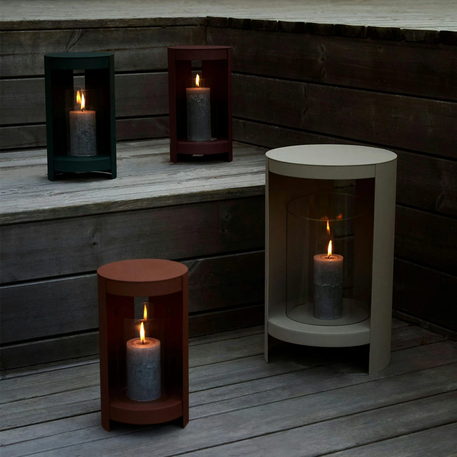 AYTM Ora Laterne Ø15.5xH28.2 Cm, Schwarz 4 AYTM Ora Laterne Ø15.5xH28.2 Cm, Schwarz – Bild 2