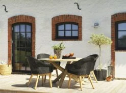 Brafab Eios Tisch Ø150, Teak -Bergs Potter Verkaufe brafab eios tisch 150 teak 3