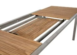 Brafab Naos Esstisch 100x220-320 Cm, Edelstahl/Teak 11 Brafab Naos Esstisch 100x220-320 Cm, Edelstahl/Teak -Bergs Potter Verkaufe brafab naos 220 320x100 h74 rf teak 2