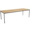 Brafab Nox Esstisch Aluminium/Teak 90x238 Cm, Anthrazit -Bergs Potter Verkaufe brafab nox 158x90 h71 stat antr 7
