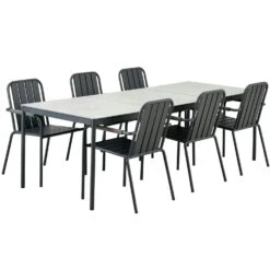 Brafab Nox Ausziehbare Tischplatte Laminat 90x79 Cm, Beton -Bergs Potter Verkaufe brafab nox hpl tillagg betonglook 2