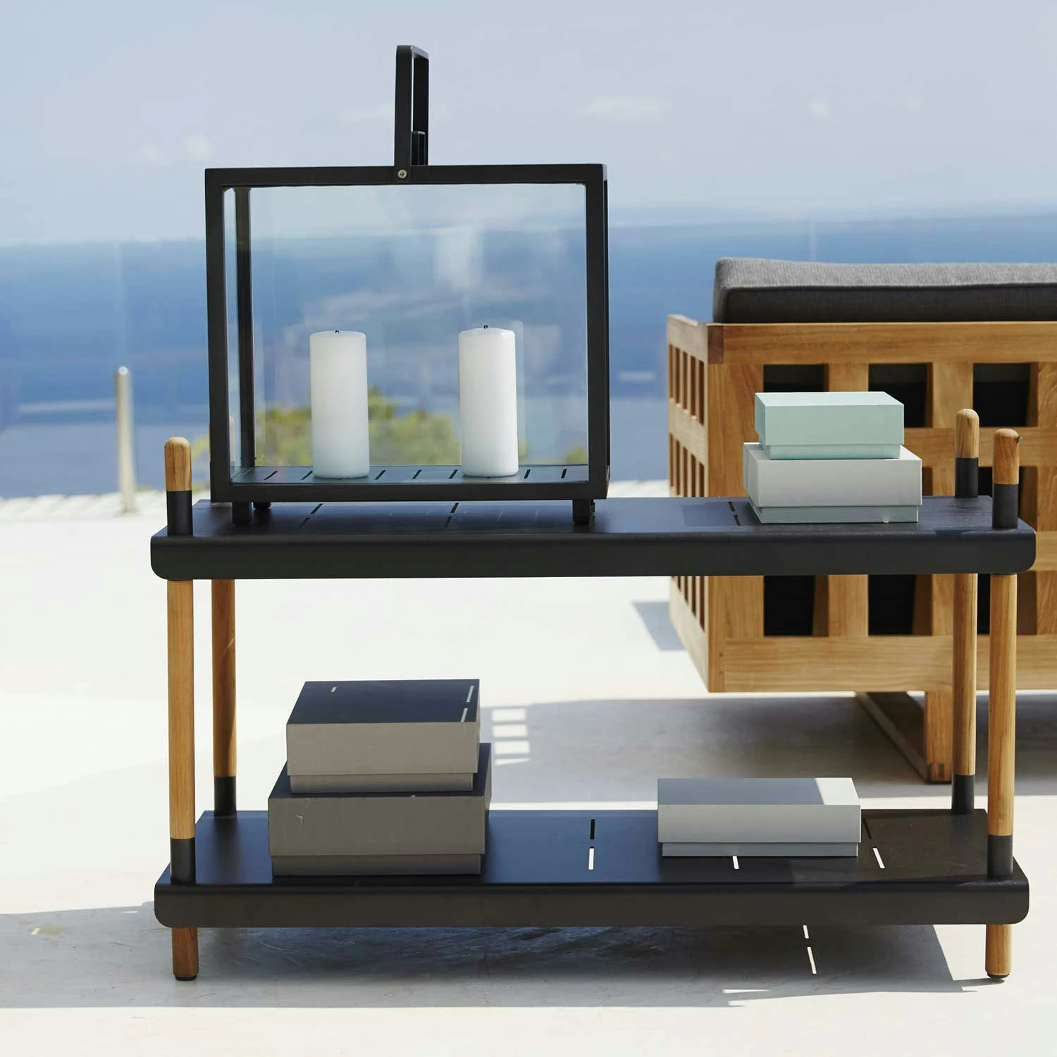 Lighthouse Lanterne Large, Grau 5 Lighthouse Lanterne Large, Grau – Bild 3