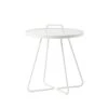 On The Move Side Table Small, White -Bergs Potter Verkaufe cane line on the move beistelltisch small taupe 18