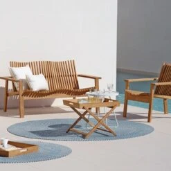 On The Move Side Table Small, White -Bergs Potter Verkaufe cane line on the move beistelltisch small taupe 19