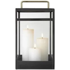 Cozy Living Pure Nordic Laterne M, Schwarz