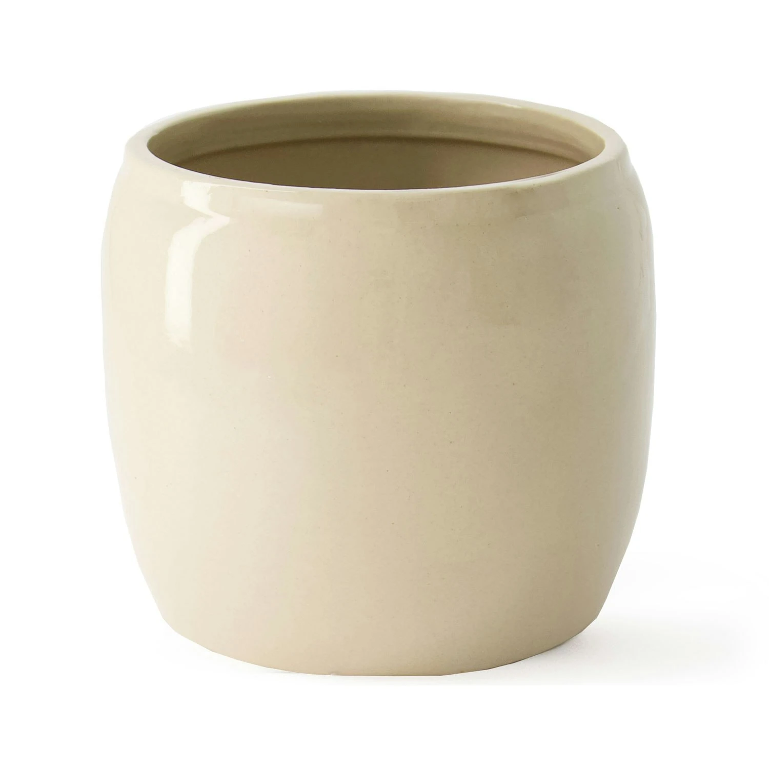 Ernst Topf Glasiert Steingut Ø14 Cm, Beige 3 Ernst Topf Glasiert Steingut Ø14 Cm, Beige