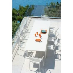 Flat XL Esstisch Ausziehbar 240-360x100 Cm, Warm White 5 Flat XL Esstisch Ausziehbar 240-360x100 Cm, Warm White -Bergs Potter Verkaufe ethimo flat xl esstisch ausziehbar 240 360x100 cm 1