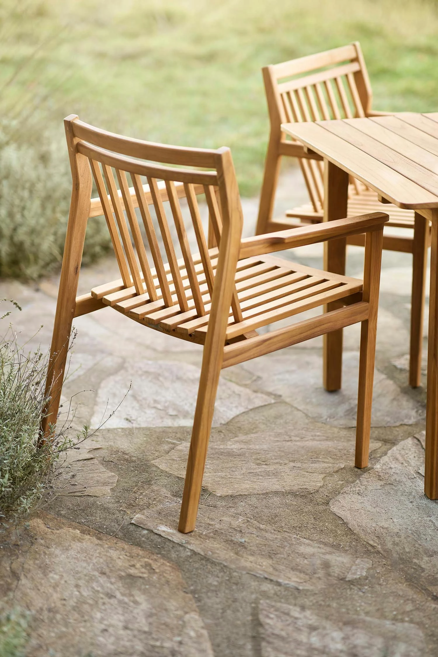 M3 Sammen Esstisch Im Freien Nutzbar Teakholz, 104.5 Cm 7 M3 Sammen Esstisch Im Freien Nutzbar Teakholz, 104.5 Cm – Bild 6