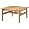 M19 Sammen Loungetisch Im Freien Nutzbar Teakholz, H:33 Cm -Bergs Potter Verkaufe fdb mbler m19 sammen lounge table outdoor teak 11