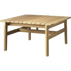 M19 Sammen Kaffeetisch Im Freien Nutzbar Teakholz, H:33 Cm -Bergs Potter Verkaufe fdb mbler m19 sammen lounge table outdoor teak 4