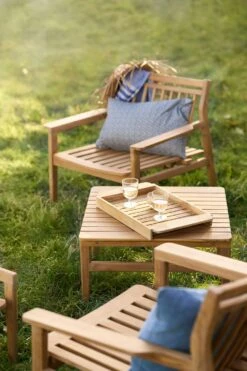 M19 Sammen Loungetisch Im Freien Nutzbar Teakholz, H:33 Cm -Bergs Potter Verkaufe fdb mbler m19 sammen loungetisch im freien nutzbar teakholz 0