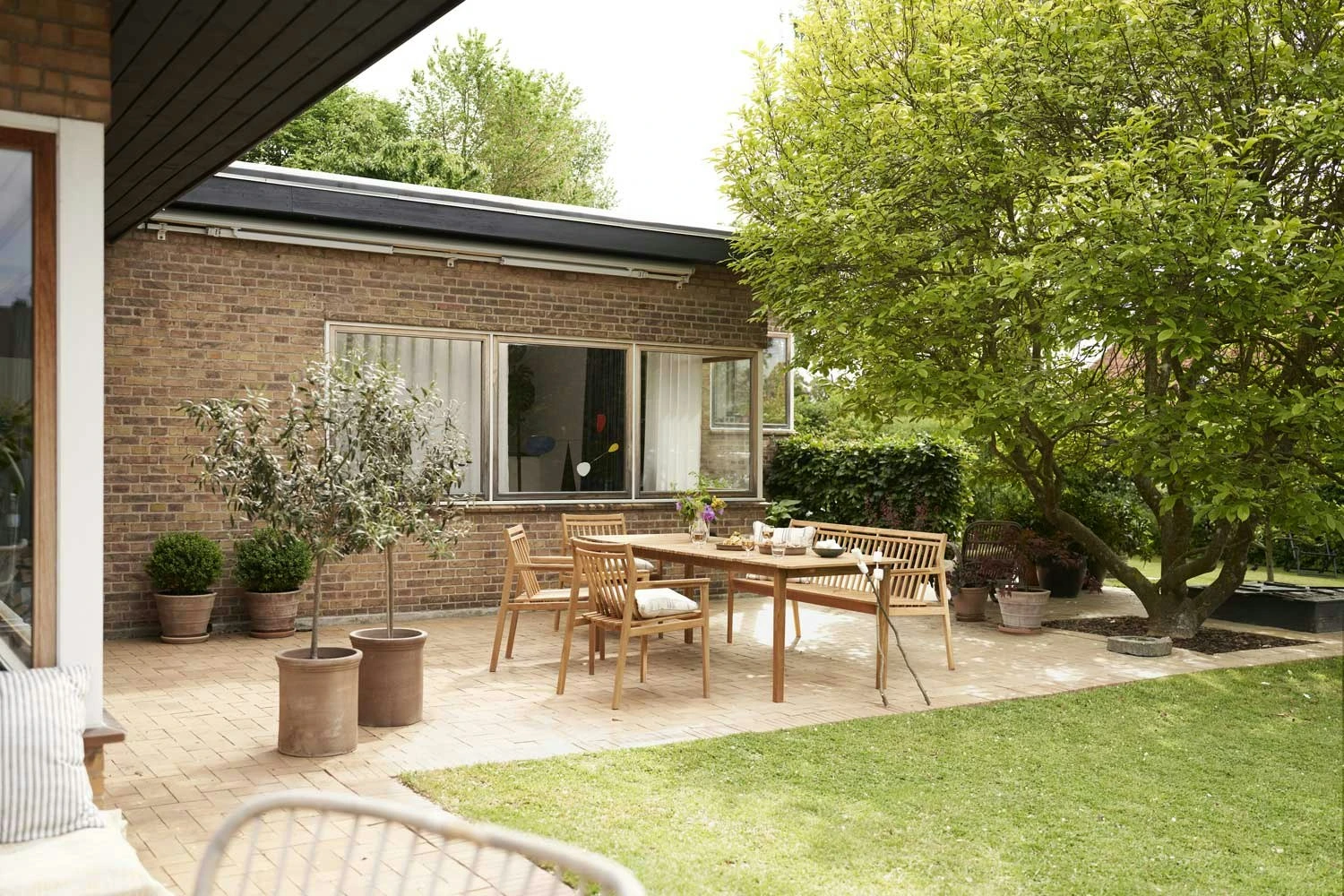 M2 Esstisch Im Freien Nutzbar Teakholz, 220 Cm 8 M2 Esstisch Im Freien Nutzbar Teakholz, 220 Cm – Bild 6