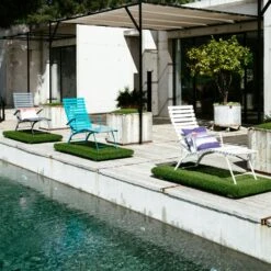 Bistro Chaise Longue, Deep Blue -Bergs Potter Verkaufe fermob bistro chaise longue 1 1