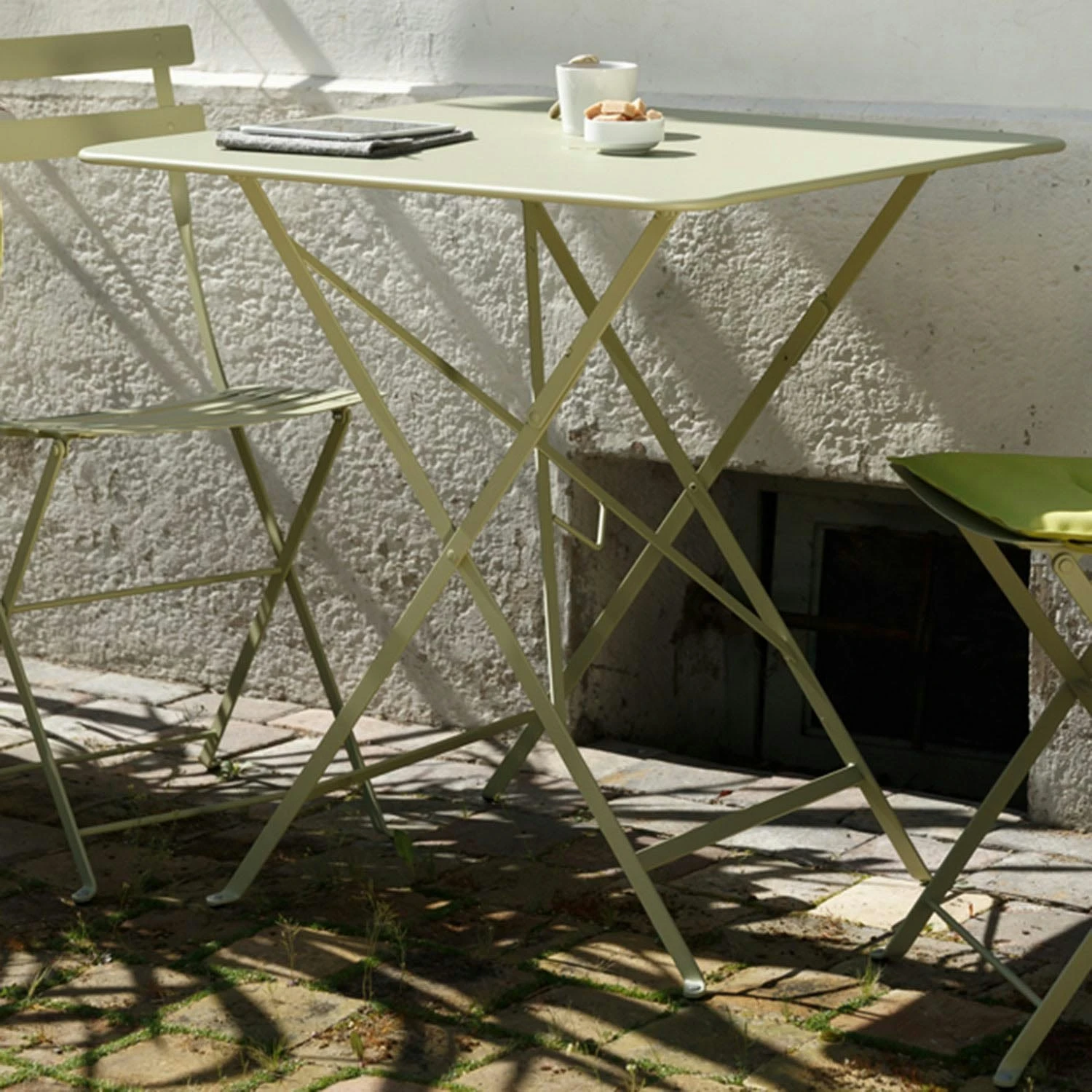 Bistro Table 71x71, Cedar Green 4 Bistro Table 71x71, Cedar Green – Bild 2