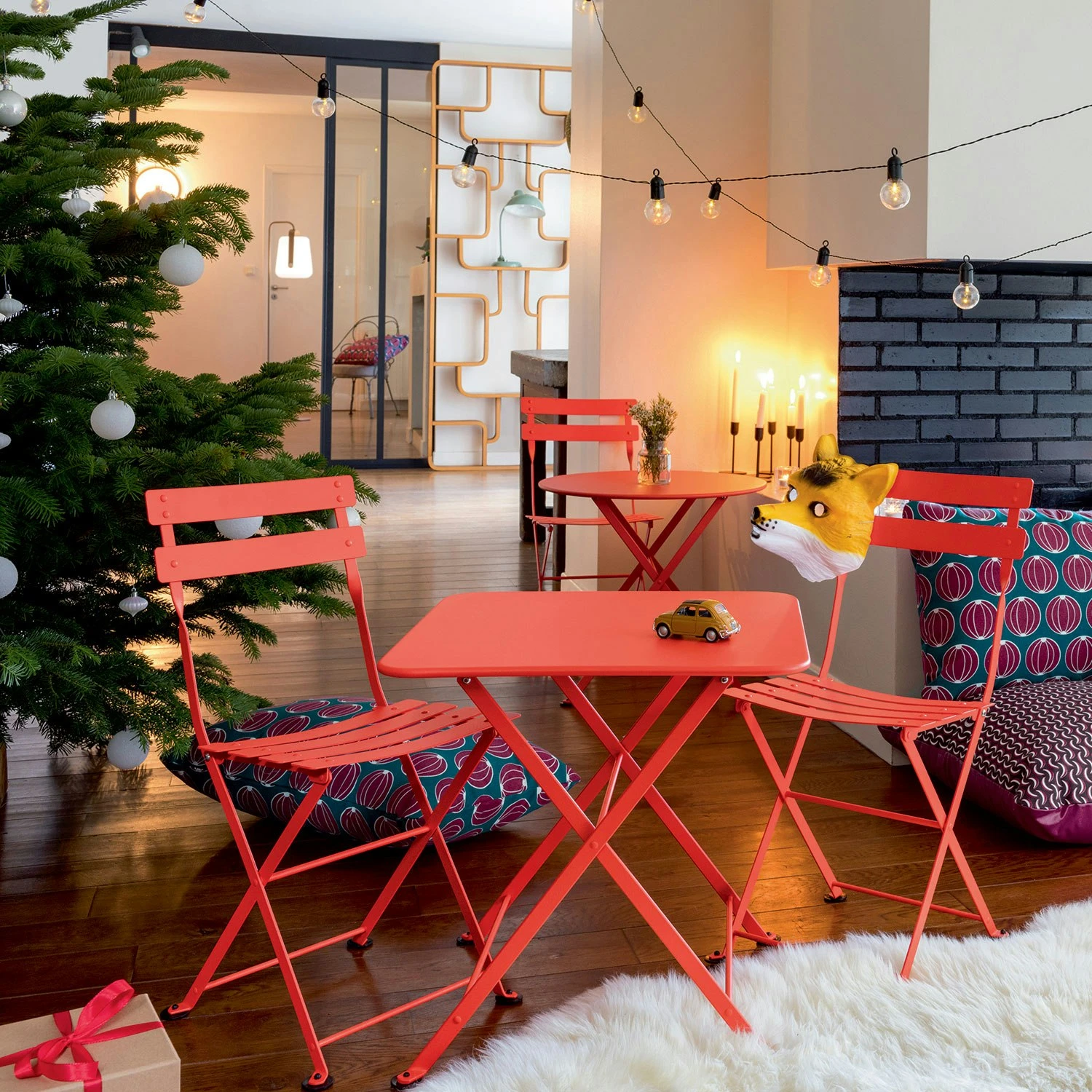 Bistro Table Ø60 Cm, Deep Blue 4 Bistro Table Ø60 Cm, Deep Blue – Bild 2