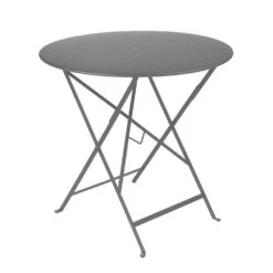 Bistro Tisch, Ø77 Cm/ Storm Grey