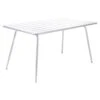 Luxembourg Table 143x80, Cotton White -Bergs Potter Verkaufe fermob luxembourg table 143x80 cm 1