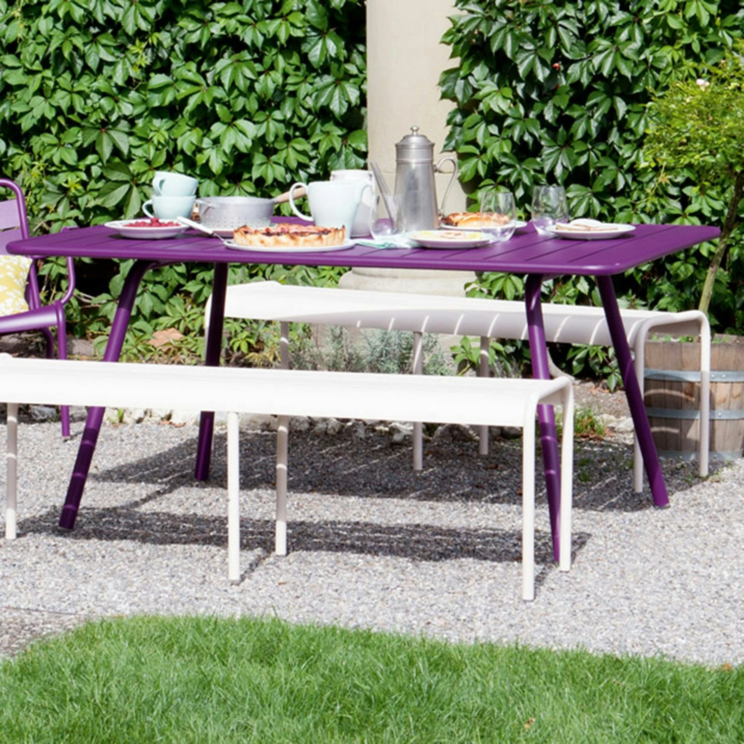 Luxembourg Tisch 165x100, Cotton White 4 Luxembourg Tisch 165x100, Cotton White – Bild 2