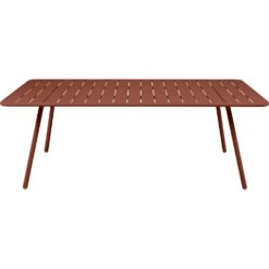 Luxembourg Tisch, 207x100 Cm/ Red Ochre