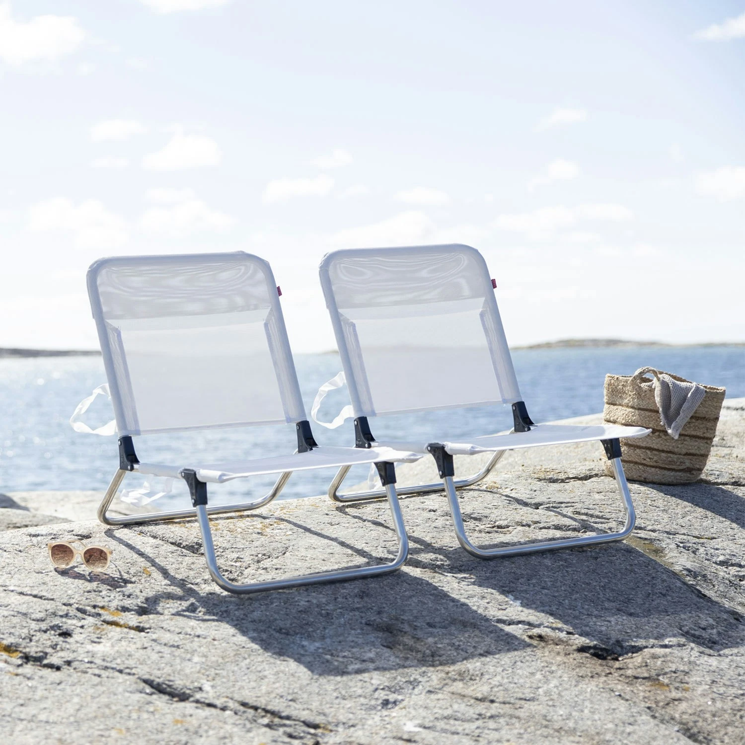 FIAM Quick Liegestuhl, Weiß 6 FIAM Quick Liegestuhl, Weiß – Bild 4