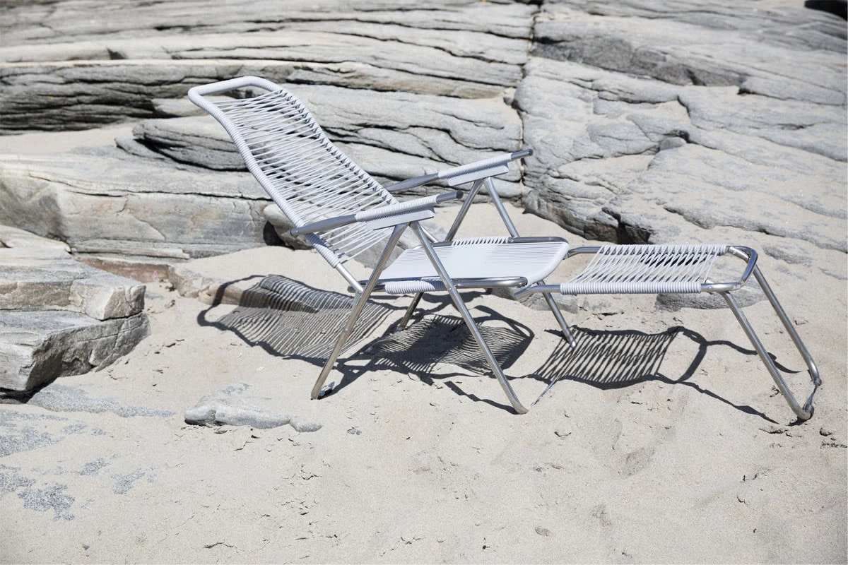 FIAM Spaghetti Sonnenliege, Matte Grey 4 FIAM Spaghetti Sonnenliege, Matte Grey – Bild 2