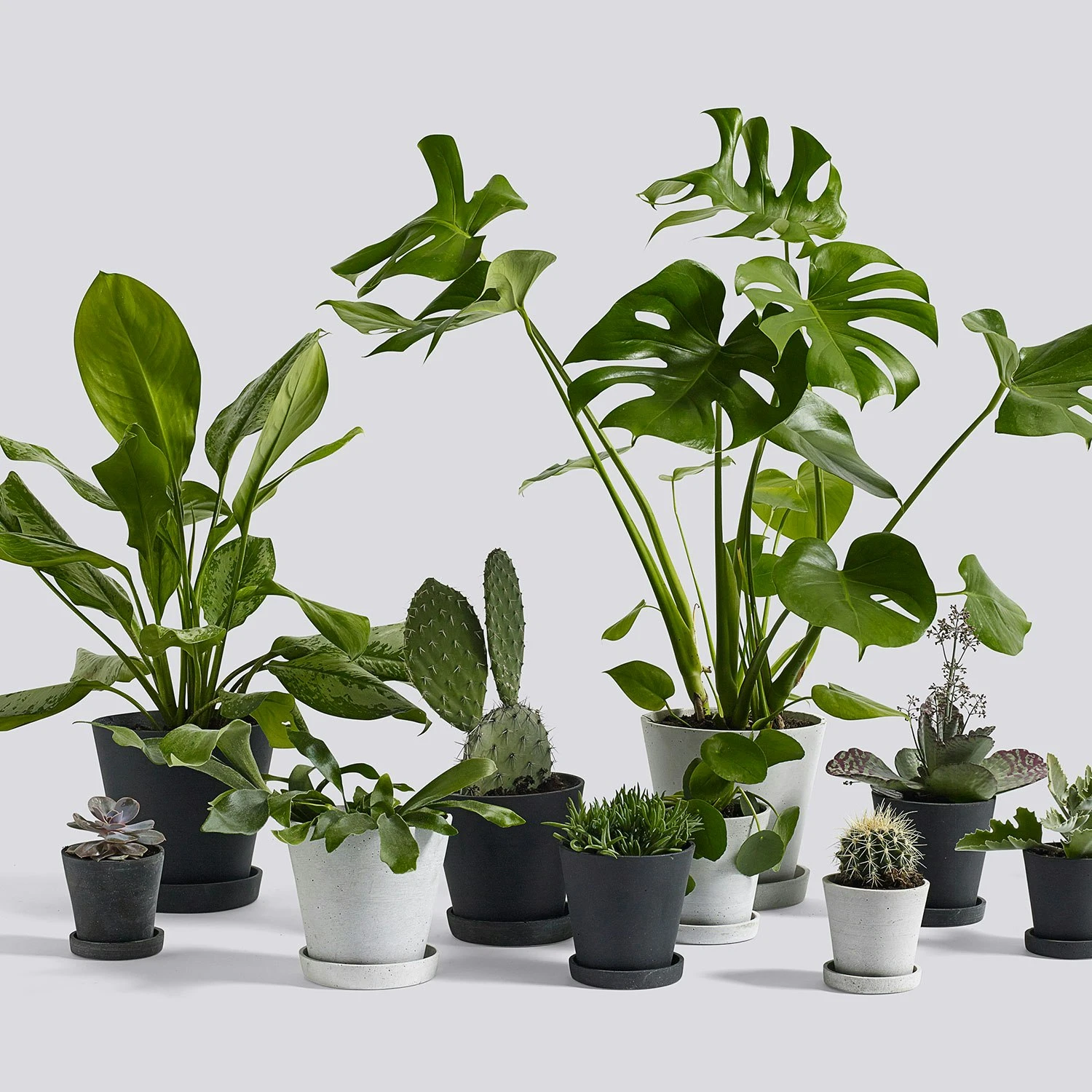 Hay Flowerpot Topf Mit Unterteller Grau, Ø17.5 Cm L 6 Hay Flowerpot Topf Mit Unterteller Grau, Ø17.5 Cm L – Bild 4