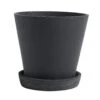 Hay Flowerpot Topf Mit Unterteller Schwarz, Ø17.5 Cm L 2 Hay Flowerpot Topf Mit Unterteller Schwarz, Ø17.5 Cm L -Bergs Potter Verkaufe hay blumentopf mit untersetzer schwarz 8