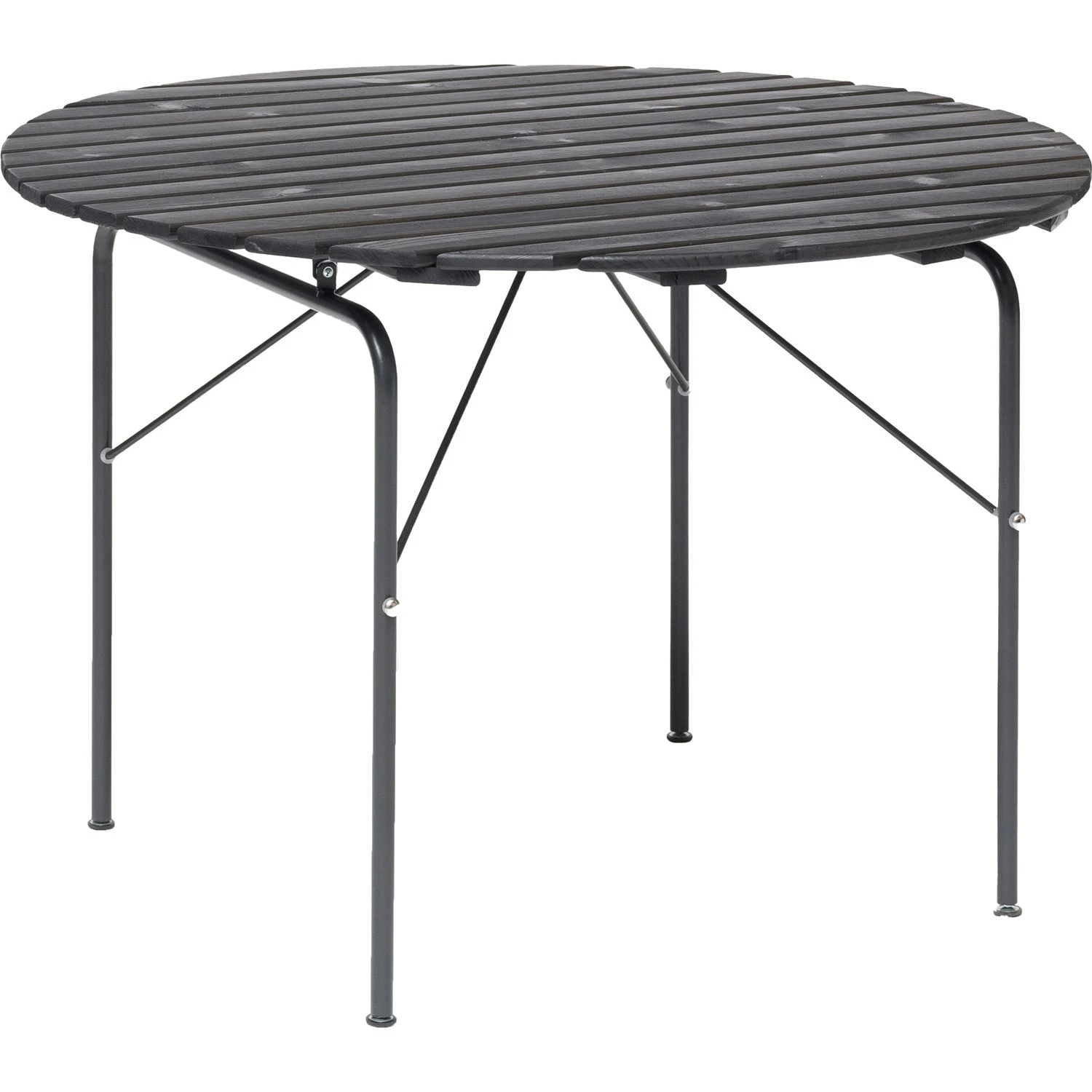 Sandhamn Tisch Ø100 Cm, Schwarz/Orkangrau 3 Sandhamn Tisch Ø100 Cm, Schwarz/Orkangrau