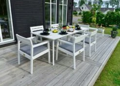 Stoltö Esstisch 90x220x72 Cm, Weiß -Bergs Potter Verkaufe hillerstorp stolto dining table 90x220x72 cm 8