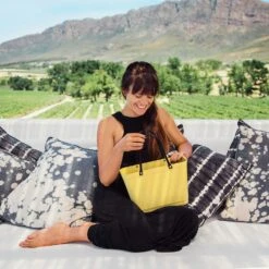 Hinza Bag Green Plastic, Lemon -Bergs Potter Verkaufe hinza hinza bag green plastic lemon 4