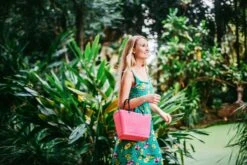 Hinza Bag Green Plastic, Tropical Pink 8 Hinza Bag Green Plastic, Tropical Pink -Bergs Potter Verkaufe hinza hinza bag green plastic tropical pink 6