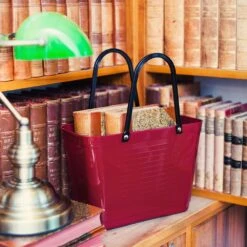 Hinza Tasche Klein Green Plastic, Bordeaux -Bergs Potter Verkaufe hinza hinza tasche gross green plastic bordeaux 3