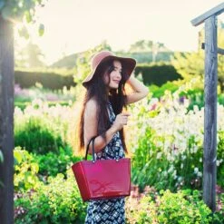 Hinza Tasche Klein Green Plastic, Bordeaux -Bergs Potter Verkaufe hinza hinza tasche gross green plastic bordeaux 4