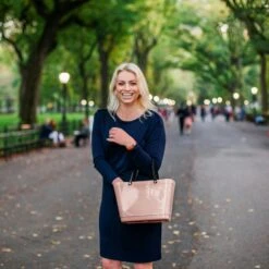 Hinza Tasche Klein Green Plastic, Nougat -Bergs Potter Verkaufe hinza hinza tasche gross green plastic nougat 3