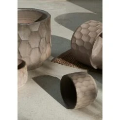 Kähler Grow Blumentopf, Hellsand/ Ø26,5 Cm -Bergs Potter Verkaufe kahler grow blumentopf hellsand 1