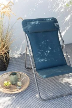 Lafuma Maxi Transat+ BeComfort® Liegestuhl, Bleu Encre -Bergs Potter Verkaufe lafuma deckchair bleu encre titane 5