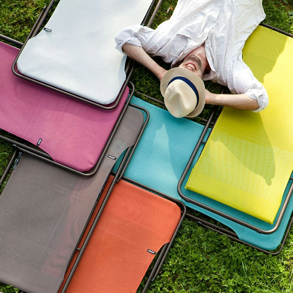 Lafuma Maxi Transat Batyline® Iso Liegestuhl, Terre 4 Lafuma Maxi Transat Batyline® Iso Liegestuhl, Terre – Bild 2