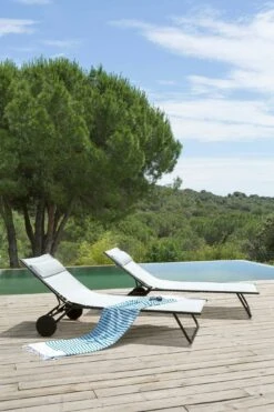 Lafuma Miami Sun Bed, Ecume/Black -Bergs Potter Verkaufe lafuma miami sun bed ecume black 4