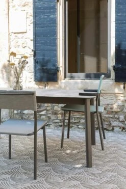 Lafuma Oron Tisch Laminat, L 100x190-250 Cm, Ciment / Titan -Bergs Potter Verkaufe lafuma oron 150x100 cm table ciment sable 23