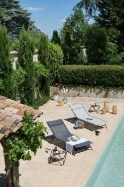 Lafuma Miami II Batyline® Duo Sonnenliege, Obsidian -Bergs Potter Verkaufe lafuma sunbed miami duo 2023 galet titane 10