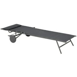 Lafuma Miami II Batyline® Duo Sonnenliege, Obsidian -Bergs Potter Verkaufe lafuma sunbed miami duo 2023 galet titane 7