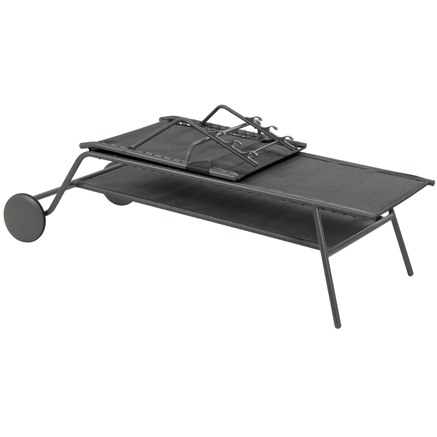 Lafuma Miami Batyline® Duo Hohe Sonnenliege, Obsidian 4 Lafuma Miami Batyline® Duo Hohe Sonnenliege, Obsidian – Bild 2