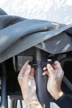 Lafuma Oron Möbelabdeckung Anthrazit, L -Bergs Potter Verkaufe lafuma table protection cover oron l 4