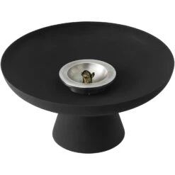 Menu Meira Öllampe Schwarz, 15 Cm