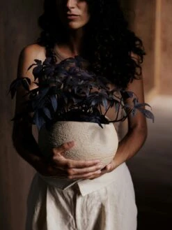 Menu Plantas Übertopf Ivory, 26 Cm -Bergs Potter Verkaufe menu plantas planter h 17 ivory 15