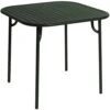 Week-End Esstisch 85x85 Cm, Glasgrün -Bergs Potter Verkaufe petite friture week end dining table square black 8