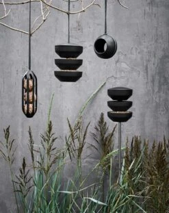 RO Vogelfutterhäuschen 107 Cm -Bergs Potter Verkaufe rosendahl copenhagen ro birds seed fountain on pole h133 green 3