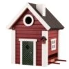 Multiholk Red Cottage 1 Multiholk Red Cottage -Bergs Potter Verkaufe wildlife garden multiholk birdhouse bird feeder 1