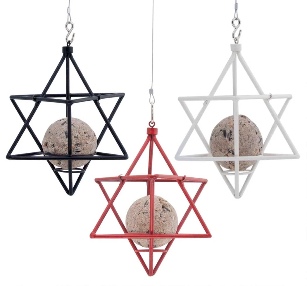 Suet Ball Feeder Star, Black 4 Suet Ball Feeder Star, Black – Bild 2